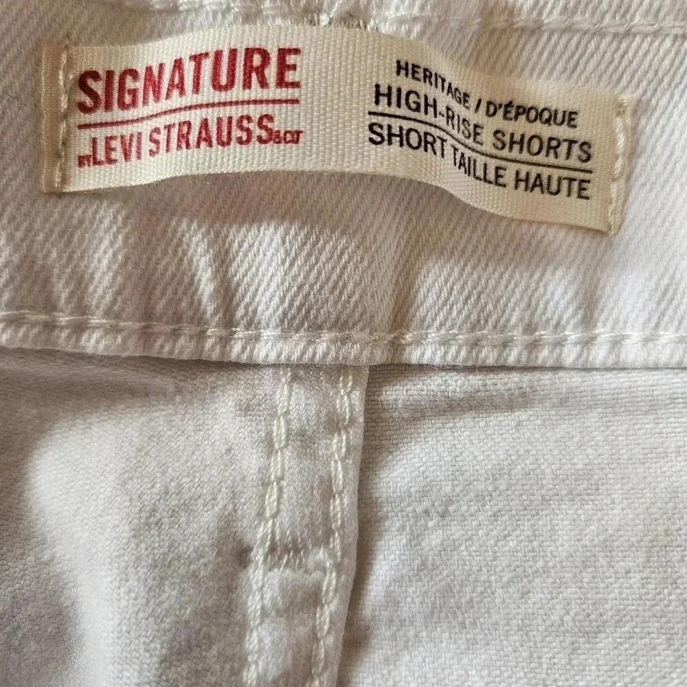 Signature by Levi Strauss & Co. High Rise Plus Size Heritage Denim  Shorts 22W. - Picture 14 of 16